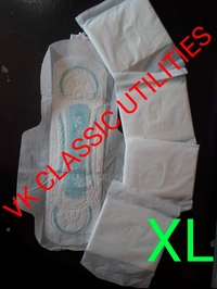 Sister Secure Sanitary Pad 60 Piece Packing - White, XL