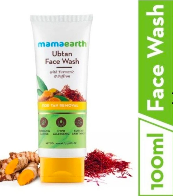 MAMAEARTH  Ubtan Face Wash  - 100ml