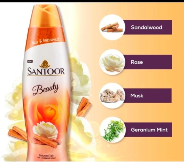 SANTOOR  Talc - 400g