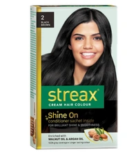 STREAX Hair Colour-Black Brown  - 120ml