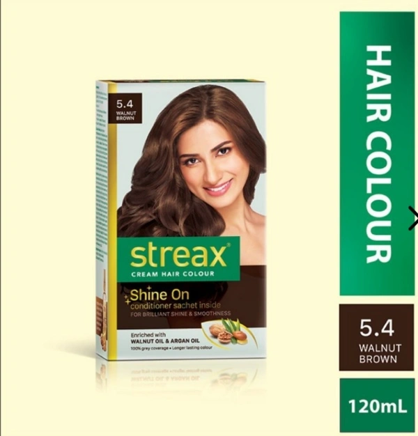 STREAX Hair Colour-walnut Brown  - 120ml