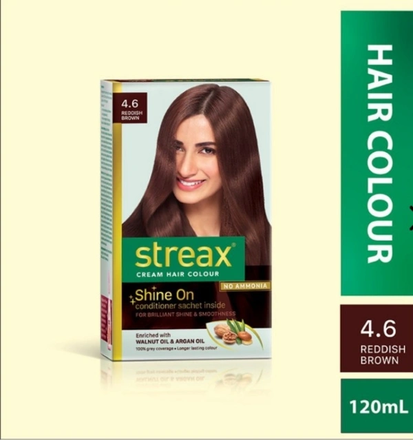 STREAX Hair Colour-Reddish Brown  - 120ml