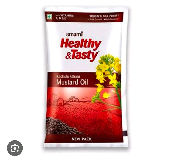 Emami Healthy & Testy Musterd Oil -1L