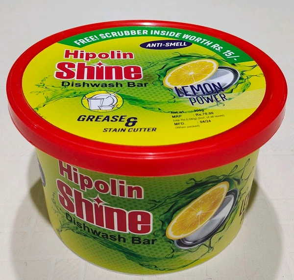 HIPOLIN Shine Dishwash Bar -500g