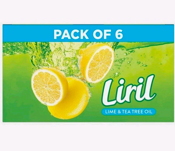 LIRIL LIME SOAP *125g×6pc