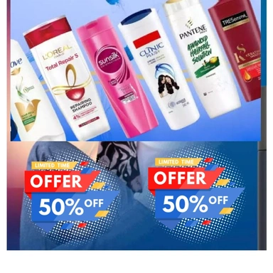 SHAMPOO ( FLAT 50% OFF)