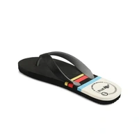 Slipper For Men yellow black Daily Wear Soft Casual - UK 7, Black
