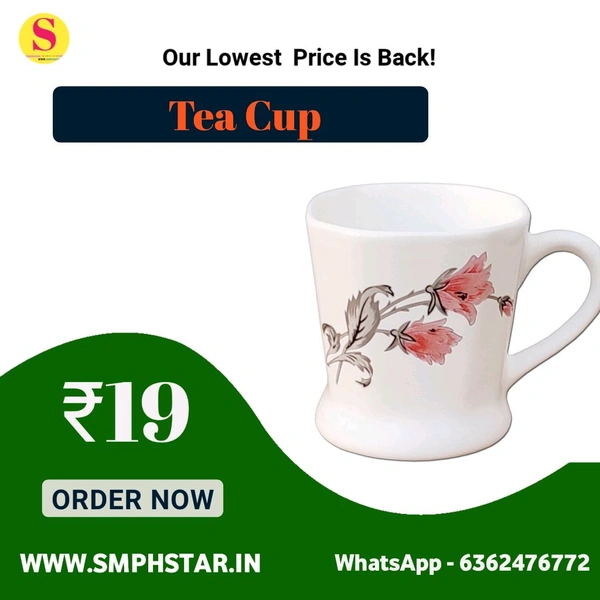 Ceramic Tea Cups 80 Ml
