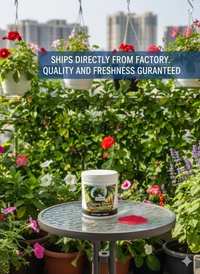 Feromones Dragon Bloom Home Gardening Fertilizer granules - For Mess free home Gardening - 750 Gram
