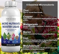 Feromones Micronutrient Fertilizer For Plants - For Healthy Plant Growth and Flowering Fertilizer - 250 Ml