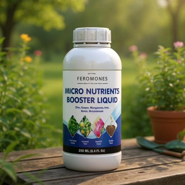 Feromones Micronutrient Fertilizer For Plants - For Healthy Plant Growth and Flowering Fertilizer - 250 Ml