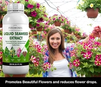 FEROMONES Combo Of Pure Seaweed Extract And Micro Nutrient Booster Liquid - Fertilizer For Home Gardening - 250 ml + 250 ml