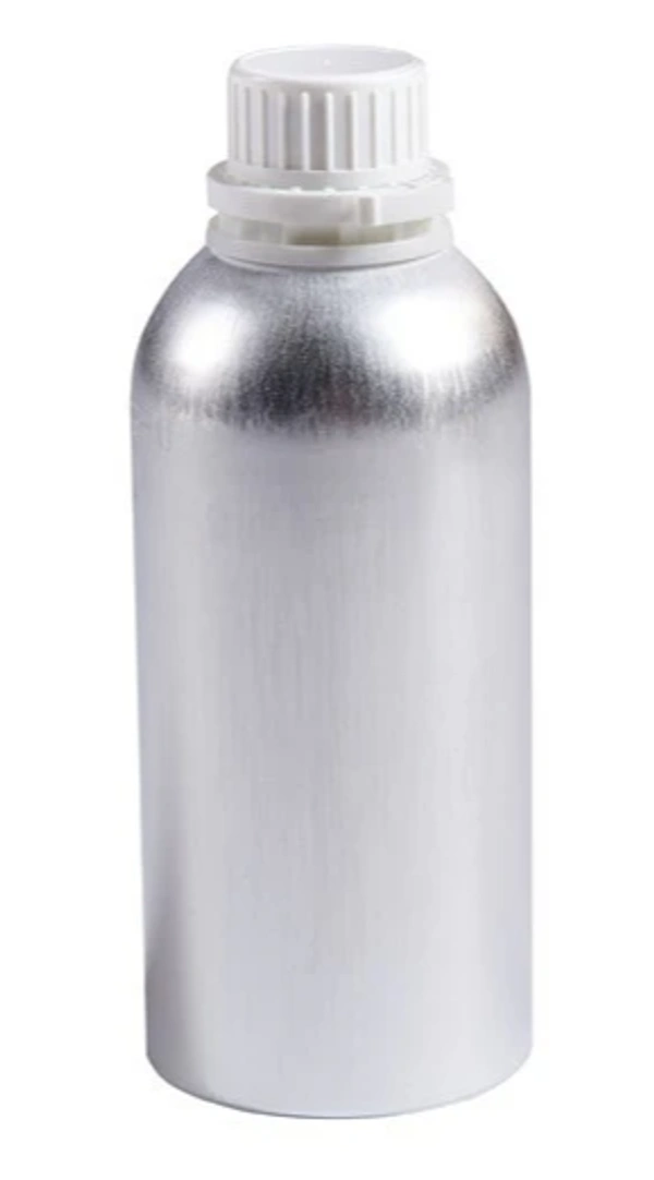 Aluminum Bottle With Cap and Inner Plug - 1 Ltr
