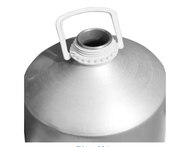 Aluminum Bottle With Cap and Inner Plug - 1 Ltr