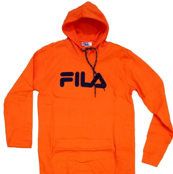 FILA COPY CLEAR MENS HOODIES  - Red Orange, M