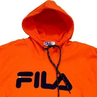 FILA COPY CLEAR MENS HOODIES  - Red Orange, M