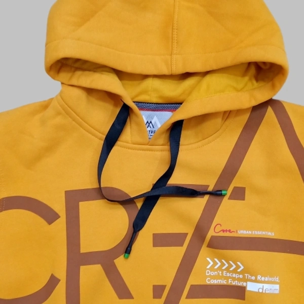 MONTREAL PREMIUM MENS HOODIES  - M, Tangerine