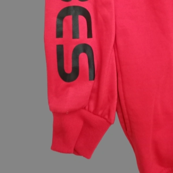 Addidas Sport First Copy Mens Hoodies  - Red, XL