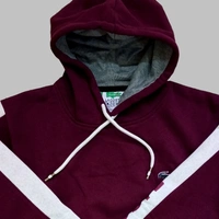 LACOSTE MENS LIGHT HOODIES  - Maroon, XL