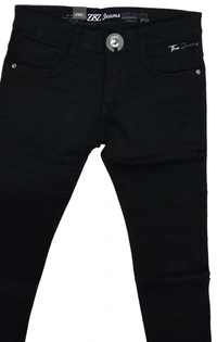 Z&Z Denim Premium Dark Black Mens Jeans - Black, 30