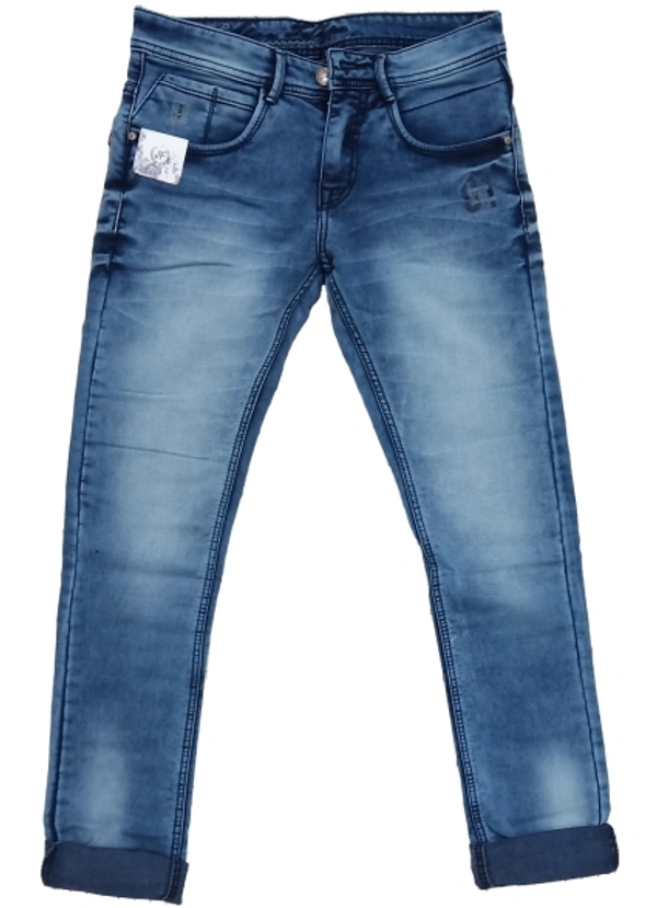 JHON FELIPE JF Mens Blue Jeans  - Royal Blue, 30
