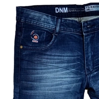 NOTES PREMIUM Plus Blue Mens Jeans  - Blue, 34