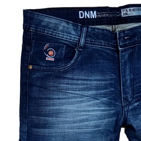 NOTES PREMIUM Plus Blue Mens Jeans  - Blue, 34