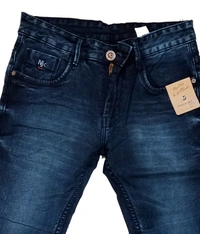 GROW WIN Casual Mens Jeans  - Navy Blue, 32