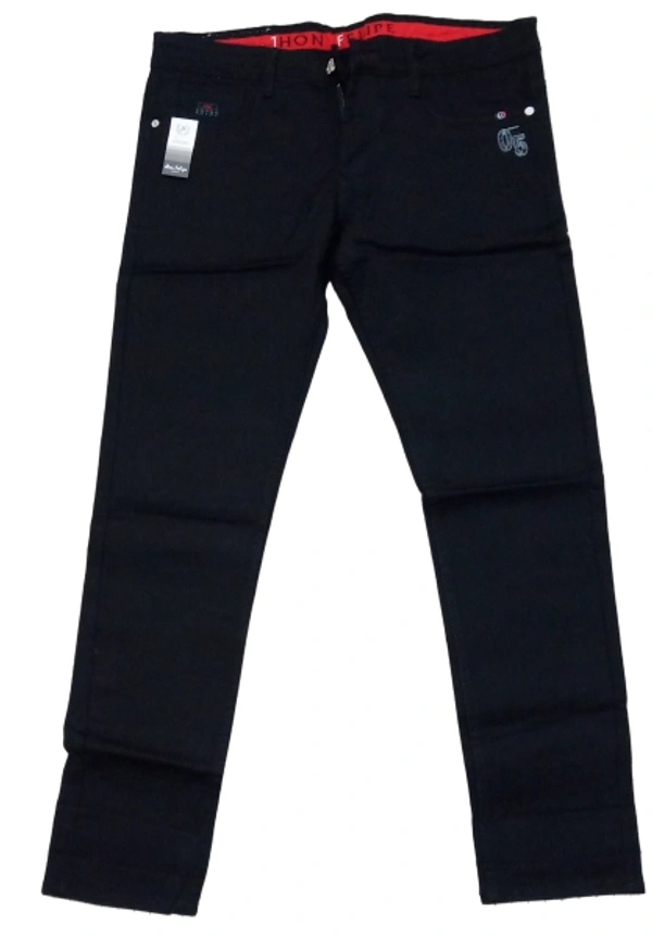 JHON FELIPE JF Mens Black Jeans  - Black, 34
