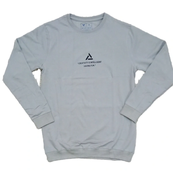 YouTurn Grey Trending Full Sleeve TSHIRT  - Nobel, 38
