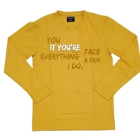 Zero Gravity Mens Full Sleeve Tshirt  - Pirate Gold, 38