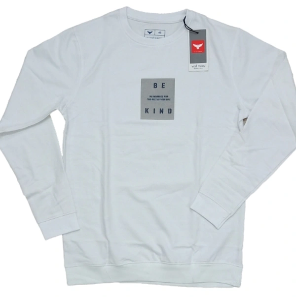 YouTurn Trending Full Sleeve TSHIRT  - White, 38