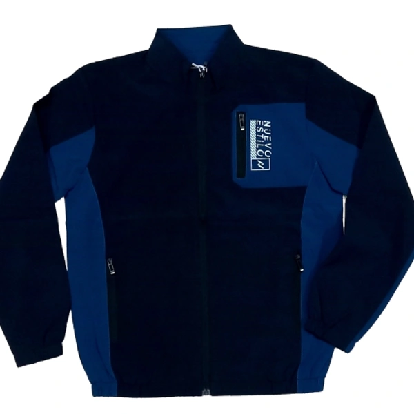 NUEVO ESTILO Trending Mens Winter Jacket  - Navy Blue, L