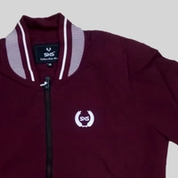 SNS Collection Maroon Trending Mens Jacket  - Maroon, XL