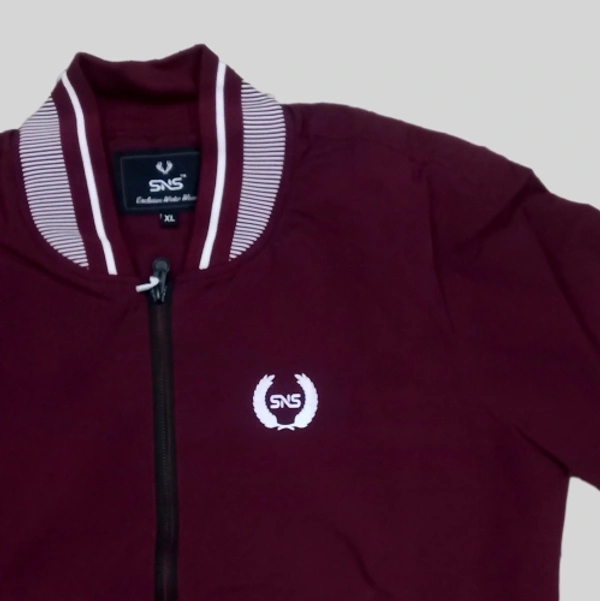 SNS Collection Maroon Trending Mens Jacket  - Maroon, XL