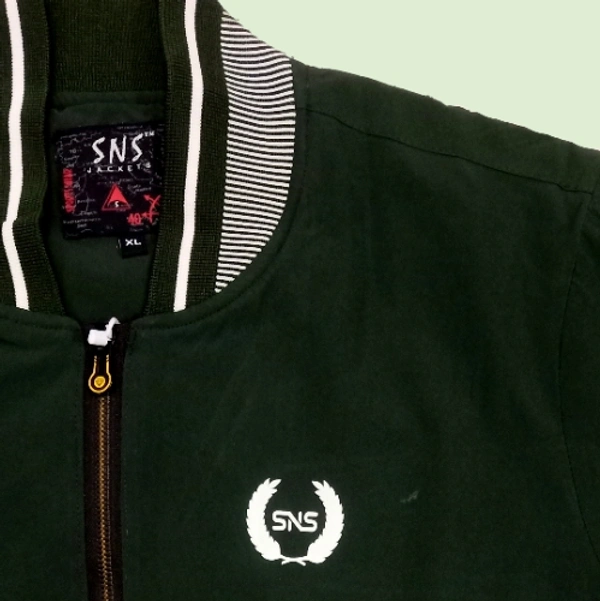 SNS Collection Green Trending Mens Jacket  - Japanese Laurel, XL