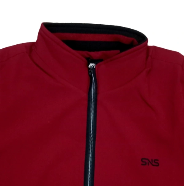SNS Winter Collection Maroon Mens Jacket  - Maroon, M