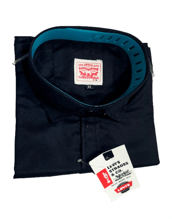 LEVI'S Reveted LEVI STRAUSS CO NEW MEN Black SHIRT  - Black, L