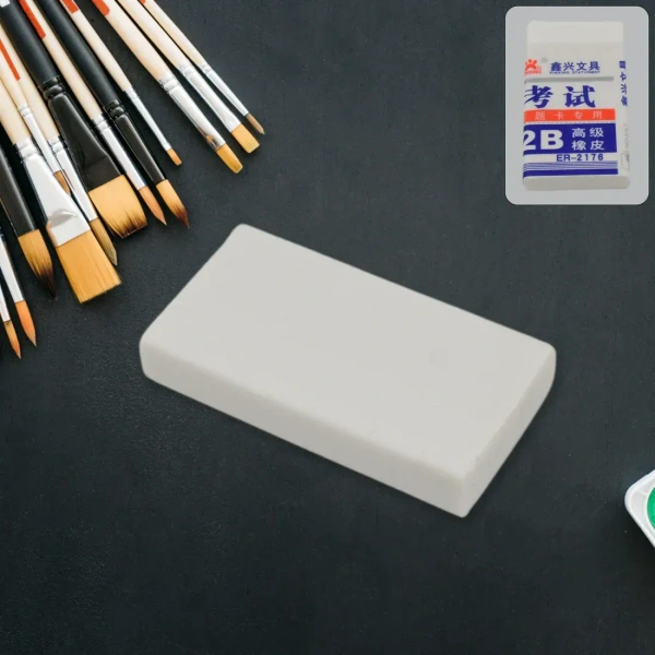 Fancy & Stylish Eraser (10 Pc / Mix Design) - EASY RETURN