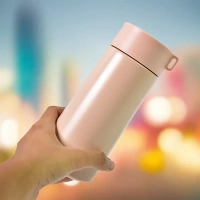 Customized / Personalized Vacuum Insulated Stainless Steel, Double walled (500 ML Approx / Mix Color & Design) - ONLINE