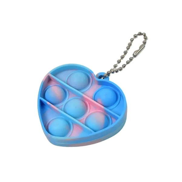 Fidget Toys for Kids Mini Keychain (2 Pc / Mix Color & Design)