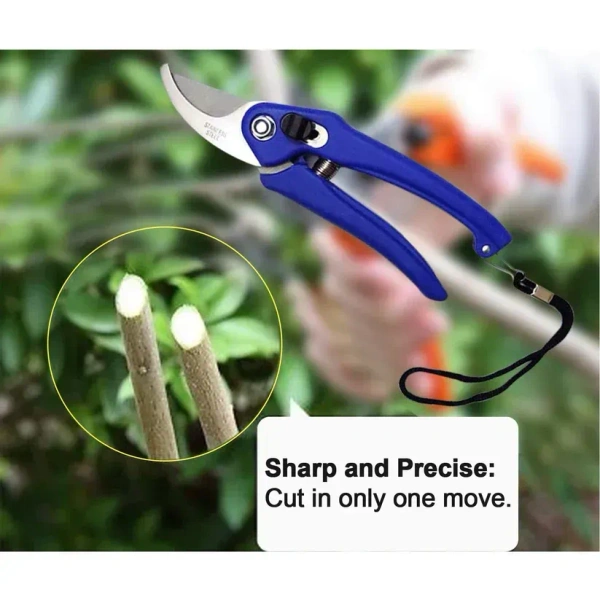 Garden Shears Pruners Scissor for Cutting Branches, Flowers, Leaves, Pruning Seeds - EASY RETURN