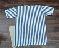 "H&M Men's Medium Striped T-Shirt - White & Light Gray" - XXL, White & Blue"