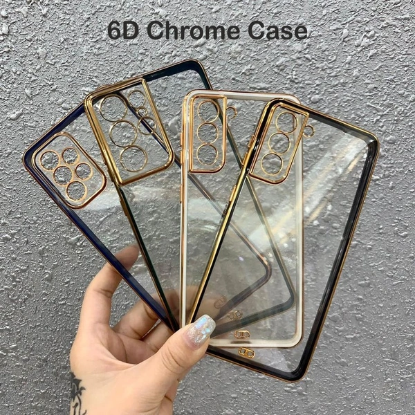 6D Chrome Soft Case for Redmi 10 Power – Stylish & Protective