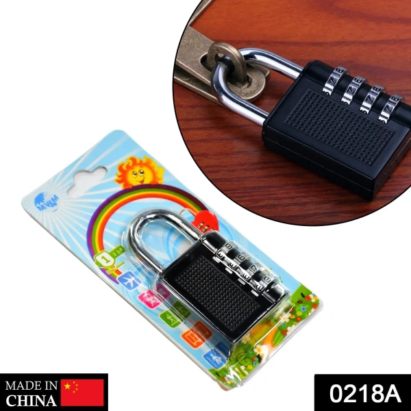Security Padlock – 4-Digit Combination Lock