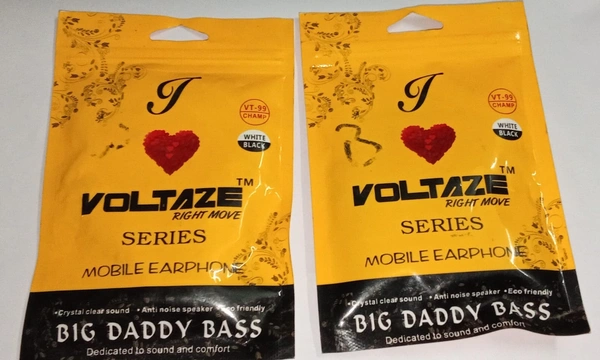 voltaze hedfone big bass pack of 2 - limited