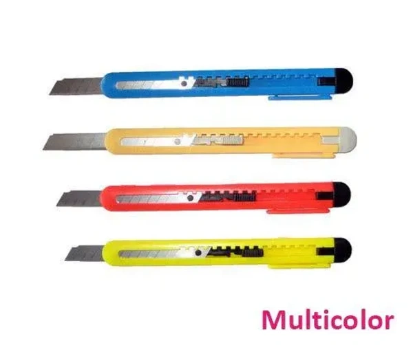 Heavy Duty Industrial Cutter Knife 9mm (Pack of 4) – Precision & Durability - 9 mm, EASY RETURN