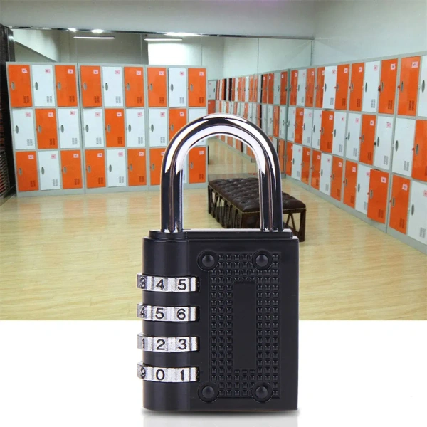 Security Padlock – 4-Digit Combination Lock