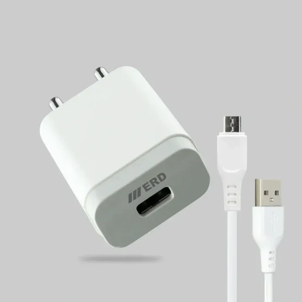 ERD TC-11 Charger With Micro USB Cable 5V/3Amp (5W)
