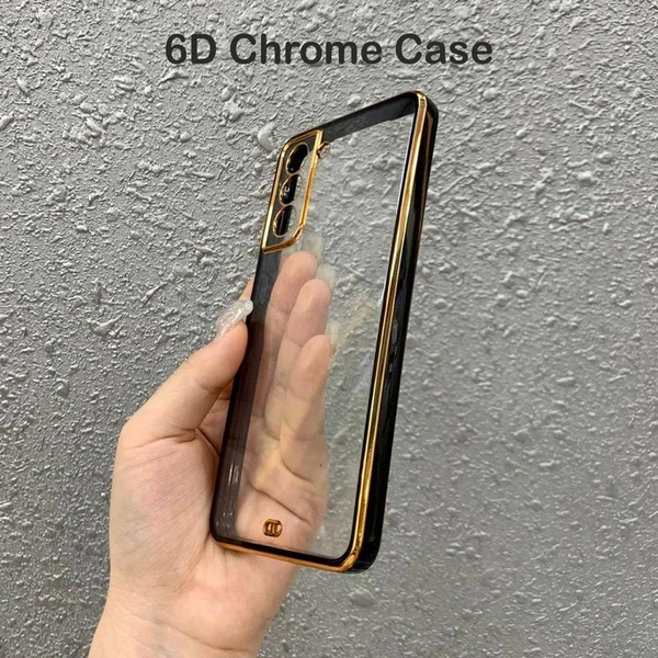 6D Chrome Soft Case for Redmi 10 Power – Stylish & Protective